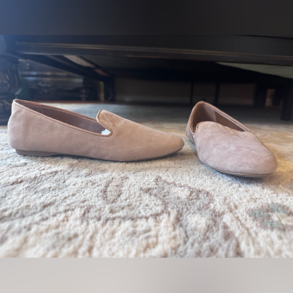 Birdies Starling Classic Tan Women's Suede Flats